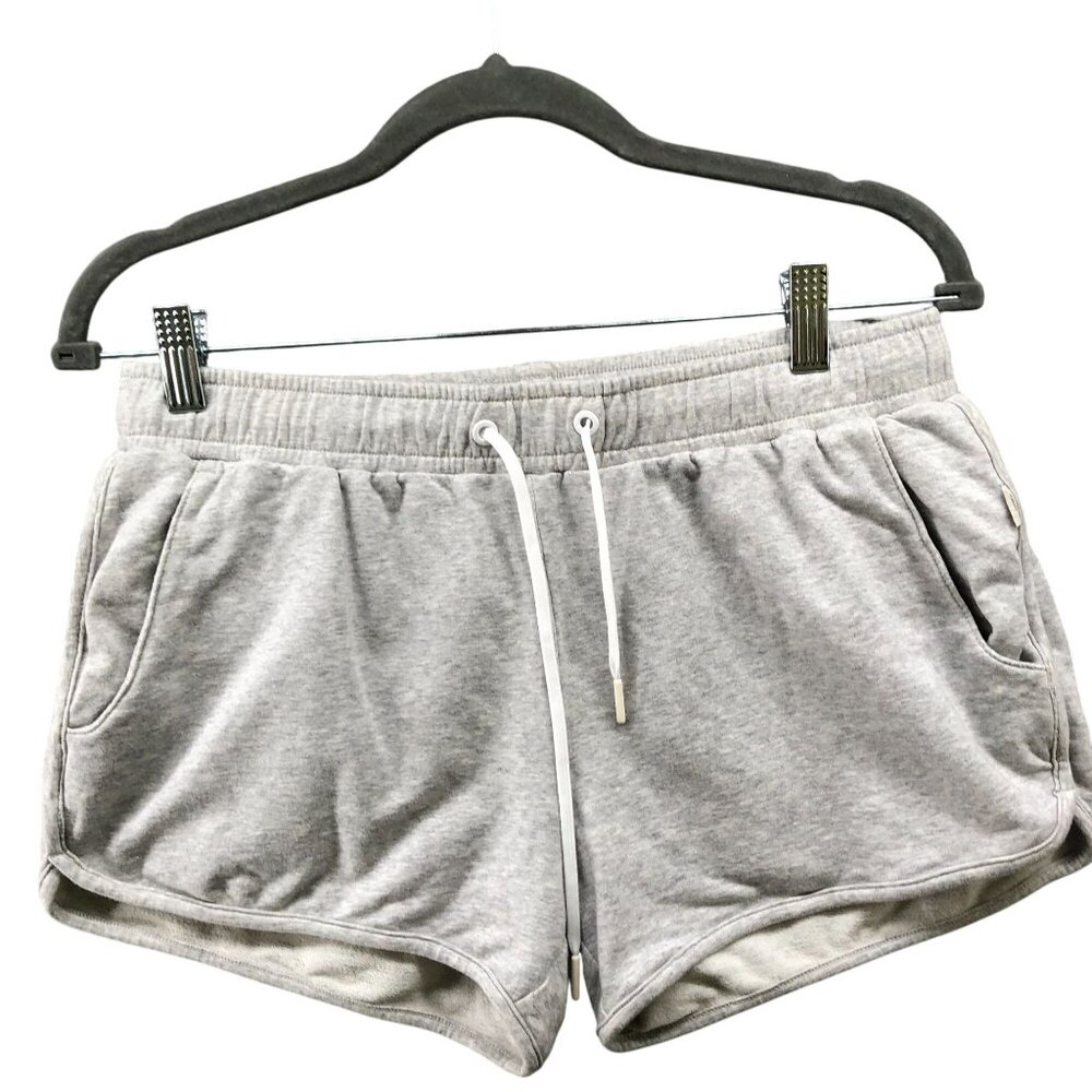 Onia Sweat Shorts‎ Womens S Light Gray Heather Mid Rise